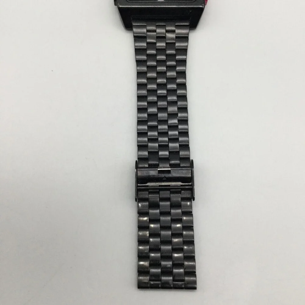 Adidas Archive_M1 Mens Watch 36mm Black Digital Stainless 50M Sport New Battery